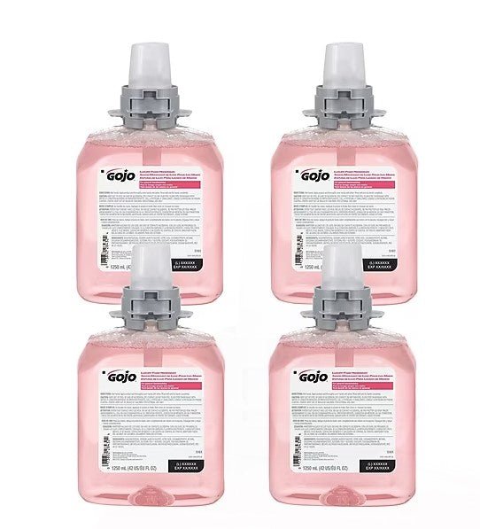 Gojo Foam Soap Refill, Cranberry Scent, 4ct - thecleanstart