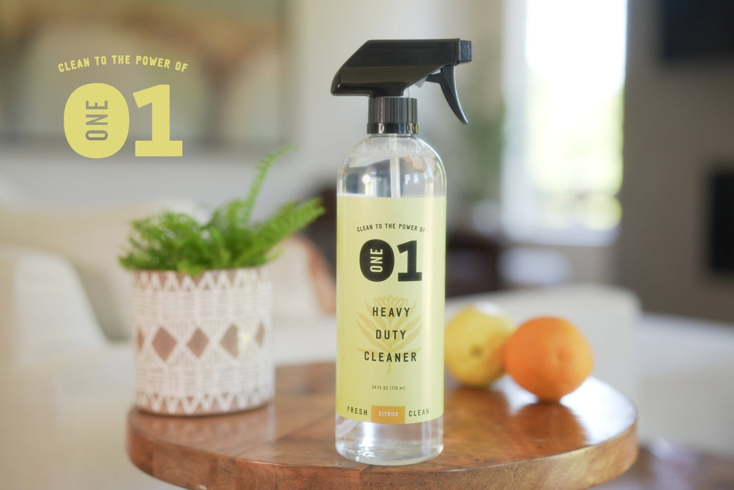 HEAVY DUTY CLEANER (Citrus) - Bottle - thecleanstart