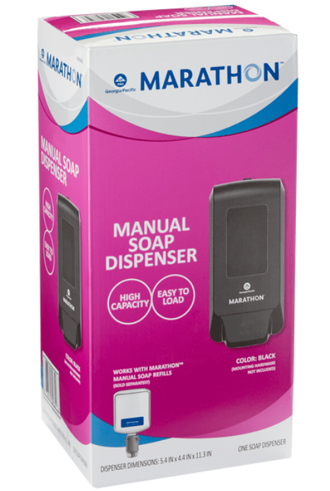 Marathon Manual Foam Soap Dispenser, Single - thecleanstart